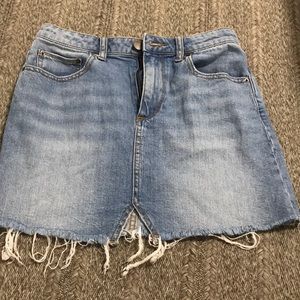Urban Outfitters BDG Distressed Mini Skirt